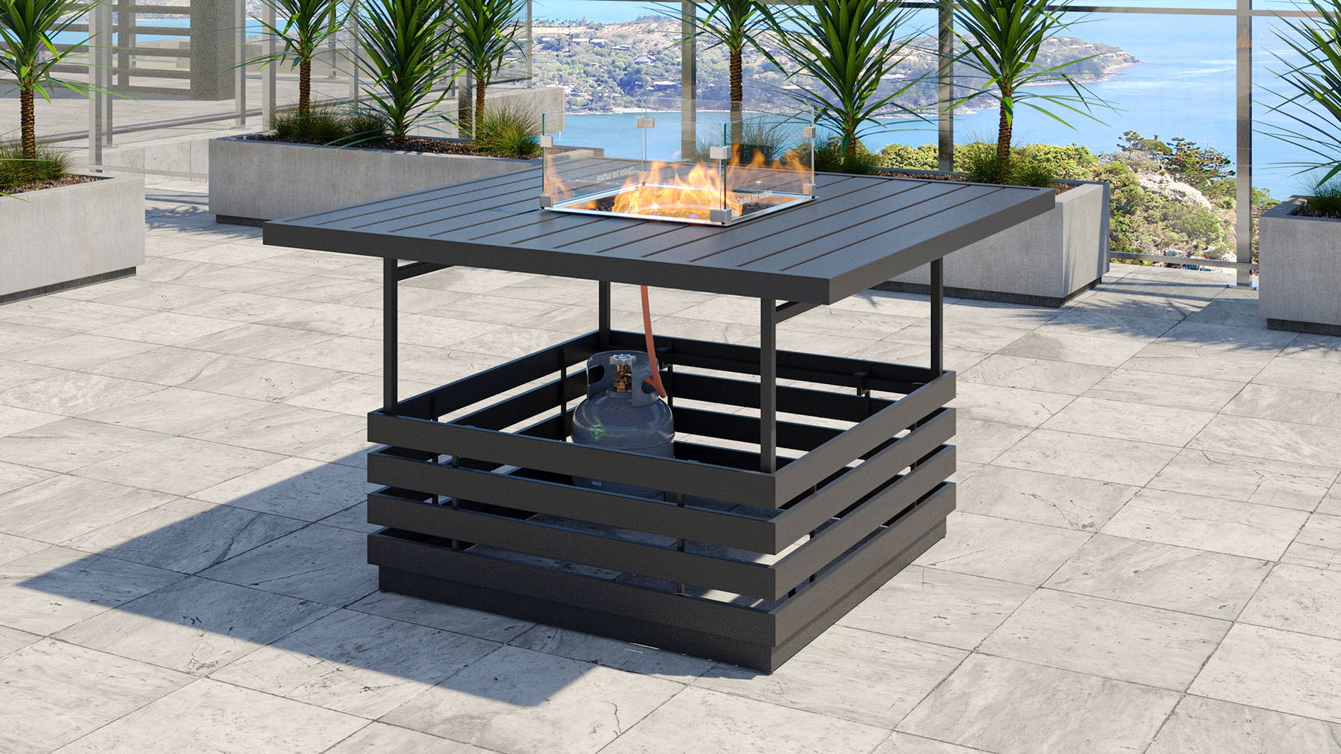 RN-1 S mit Feuertisch