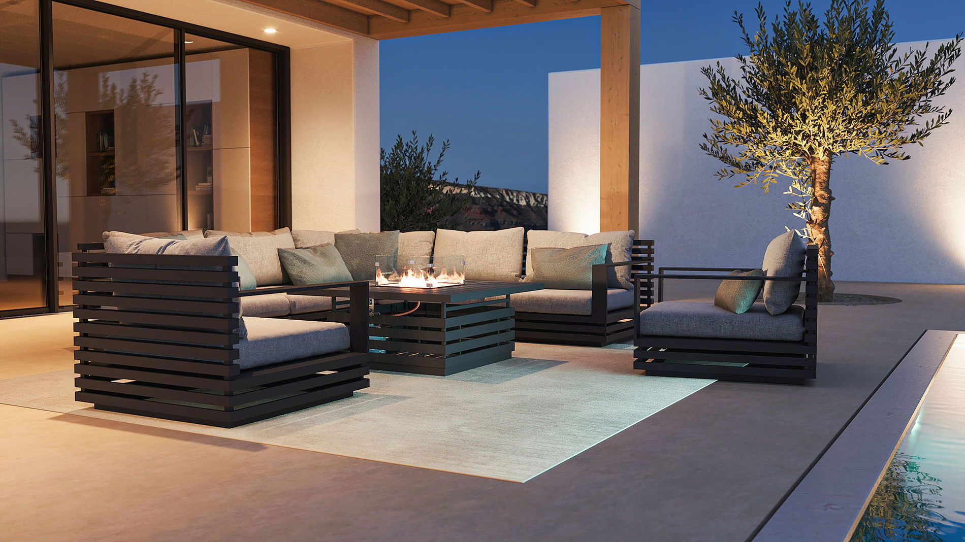 RN-1 XL mit Feuertisch