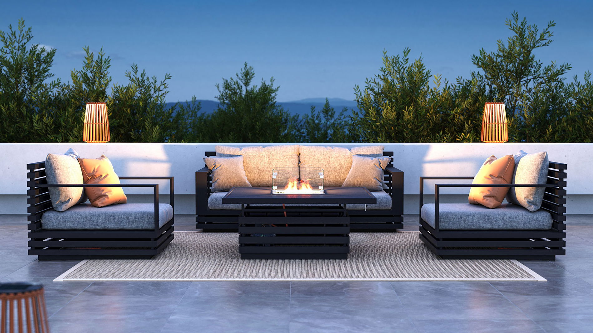 RN-4 S mit Feuertisch