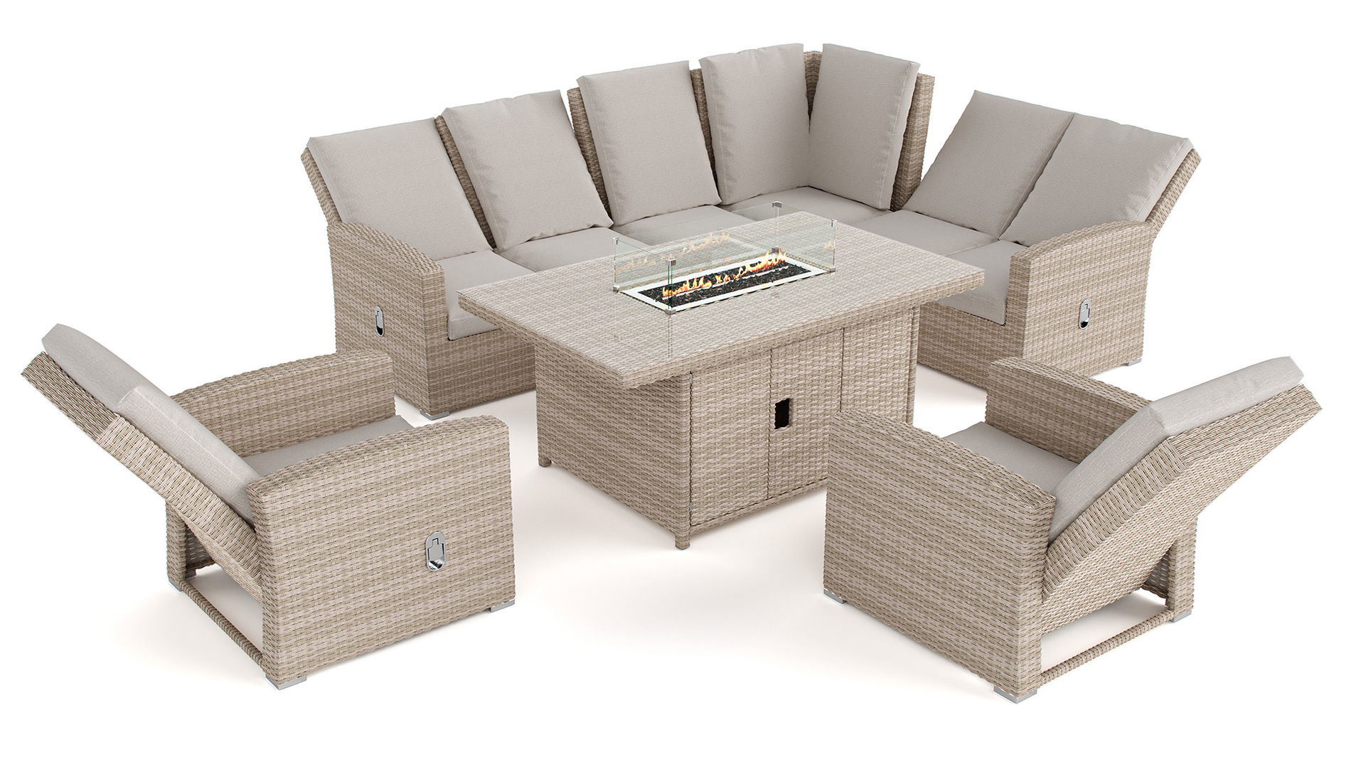 Sansibar M mit Feuertisch