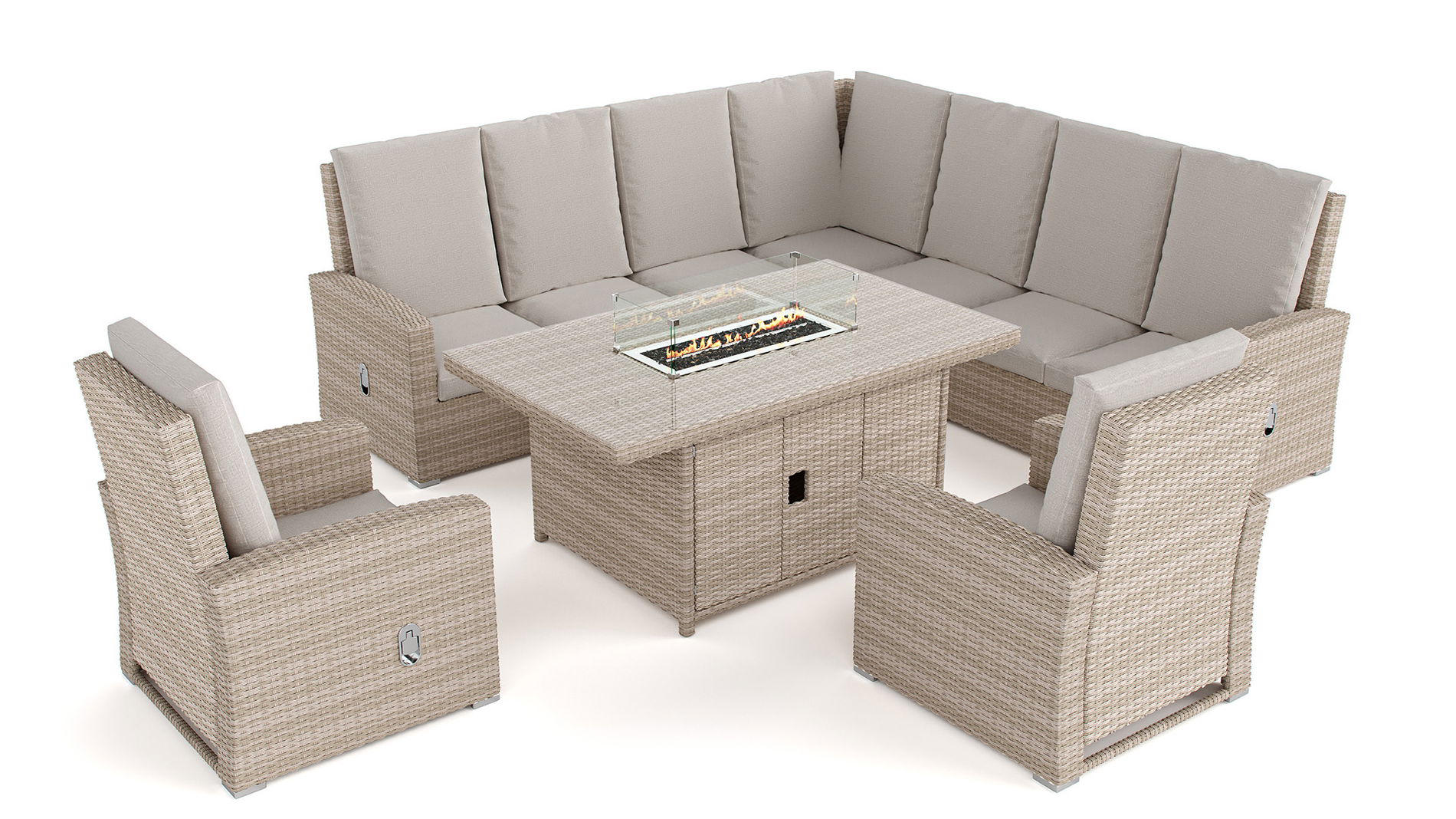 Sansibar XL mit Feuertisch