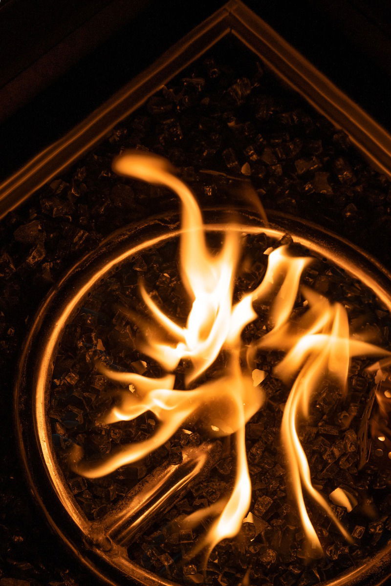 Athena M mit Feuertisch Condor 50 mbar