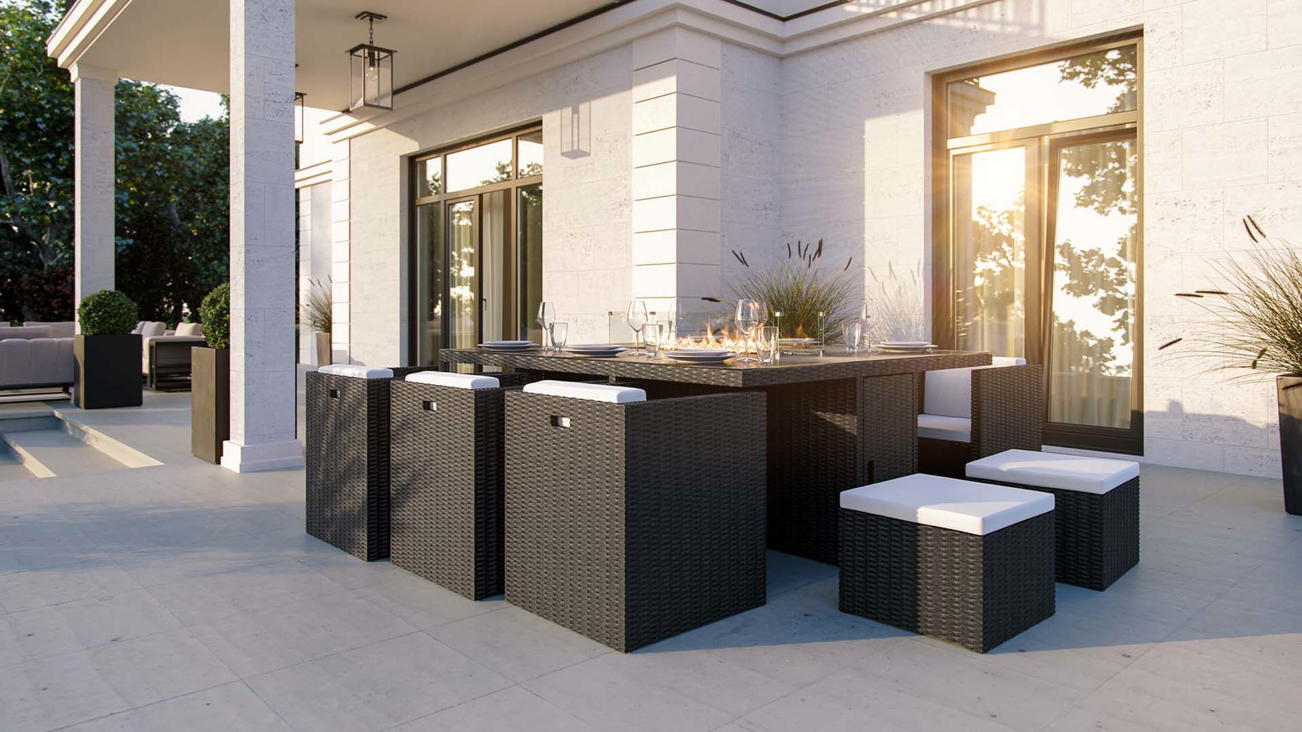 Boreas L mit Feuertisch