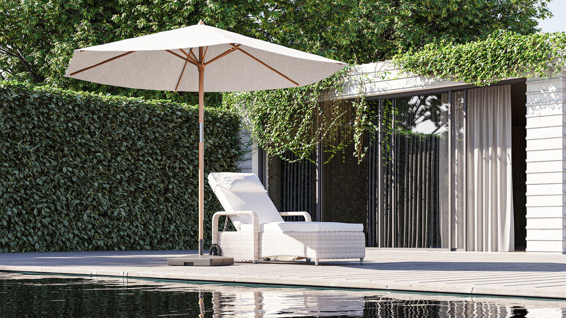 Sonnenschirm Dominica