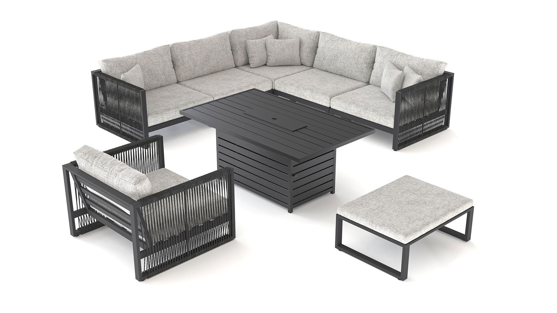 Matteo Rope L mit Feuertisch