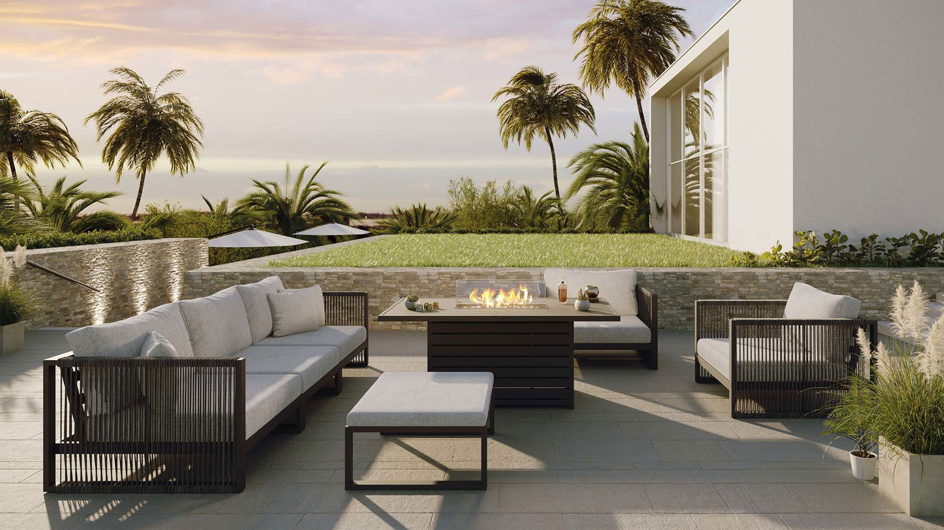 Matteo Rope M mit Feuertisch