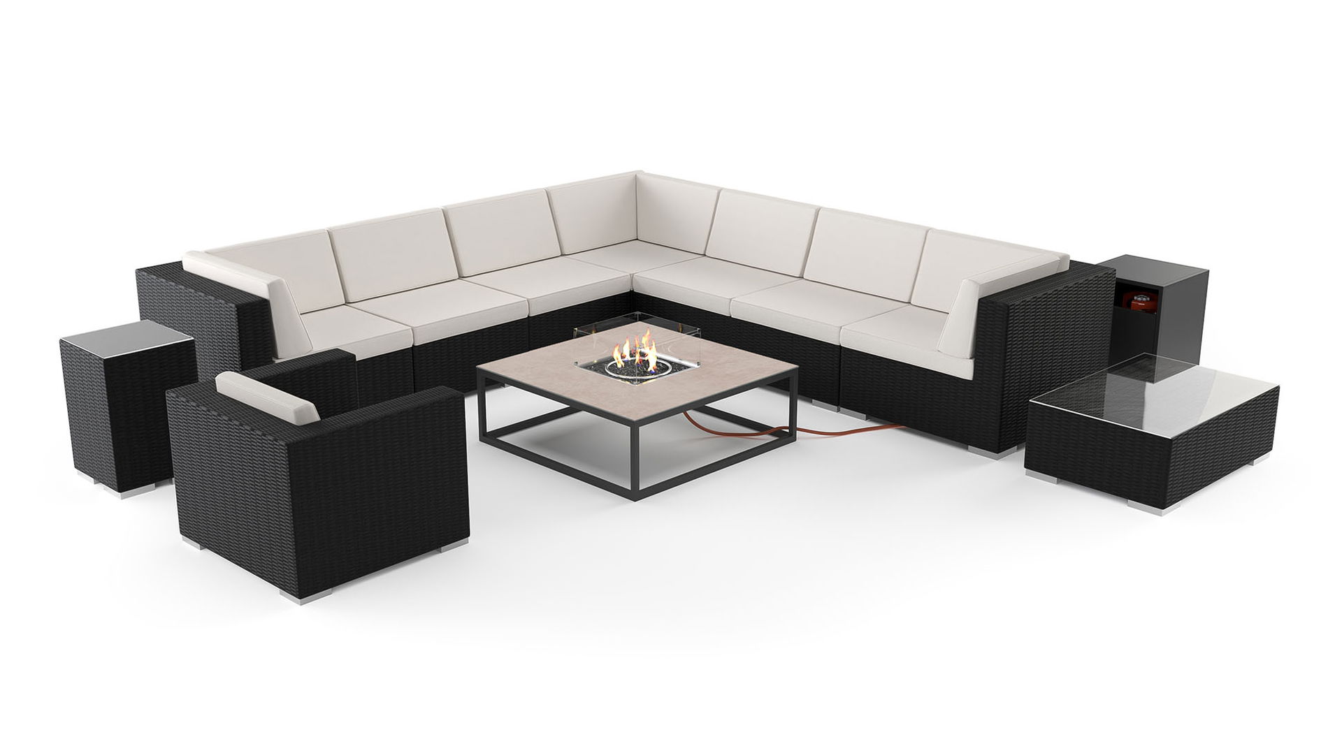 Epona XL mit Feuertisch Condor 50 mbar