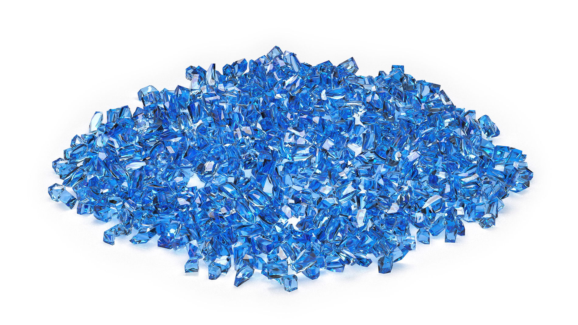 Glassteine für den Feuertisch - 1 KG