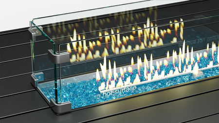 Glassteine für den Feuertisch - 1 KG