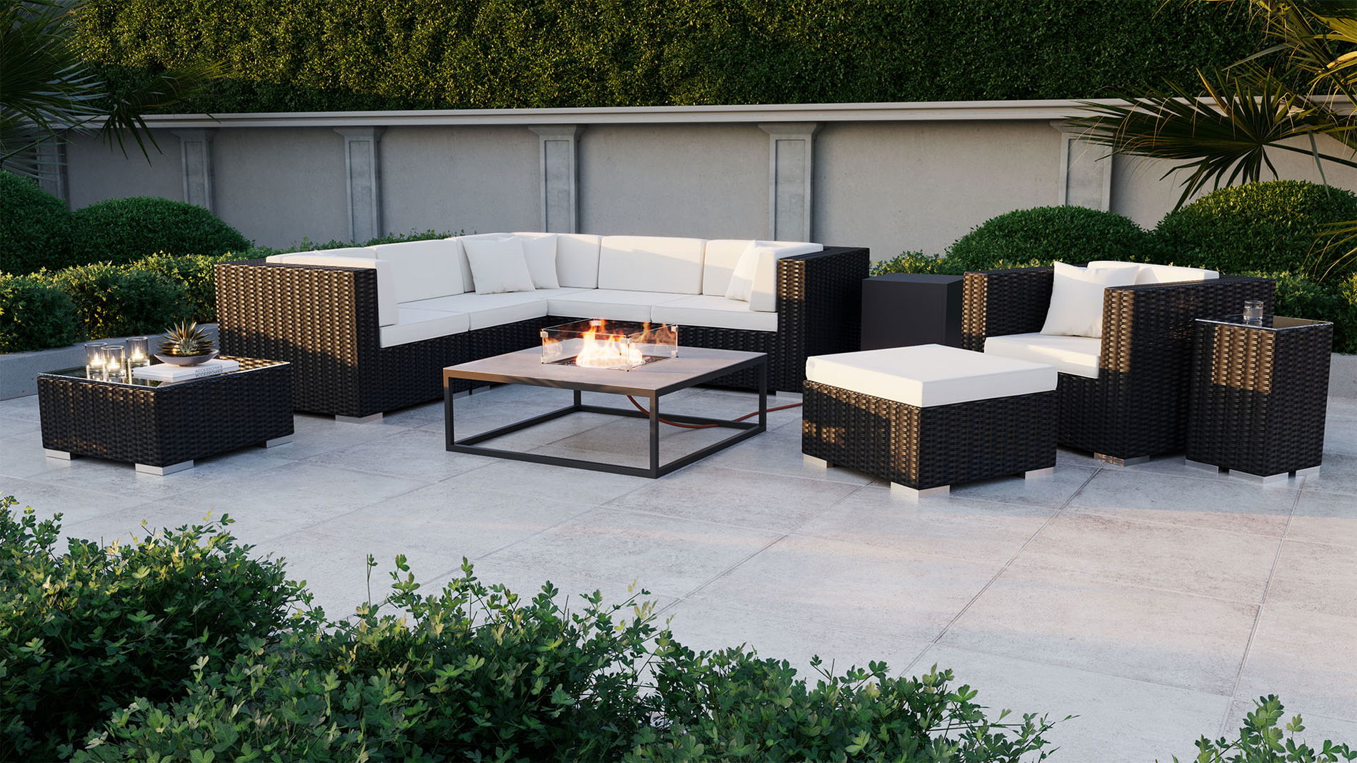 Athena L mit Feuertisch Condor 50 mbar