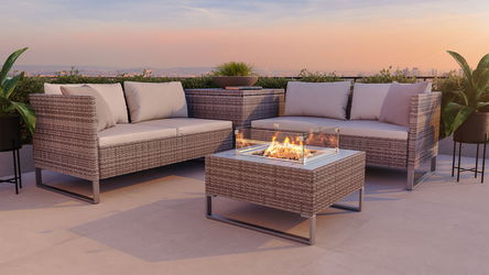 Valencia mit Feuertisch