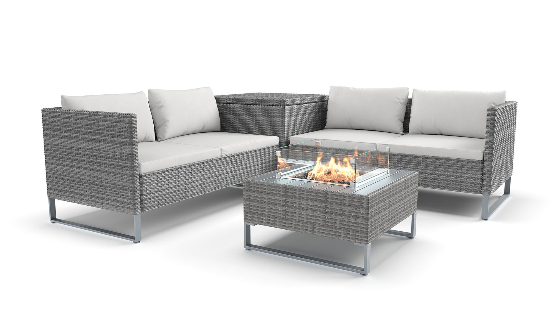 Valencia mit Feuertisch