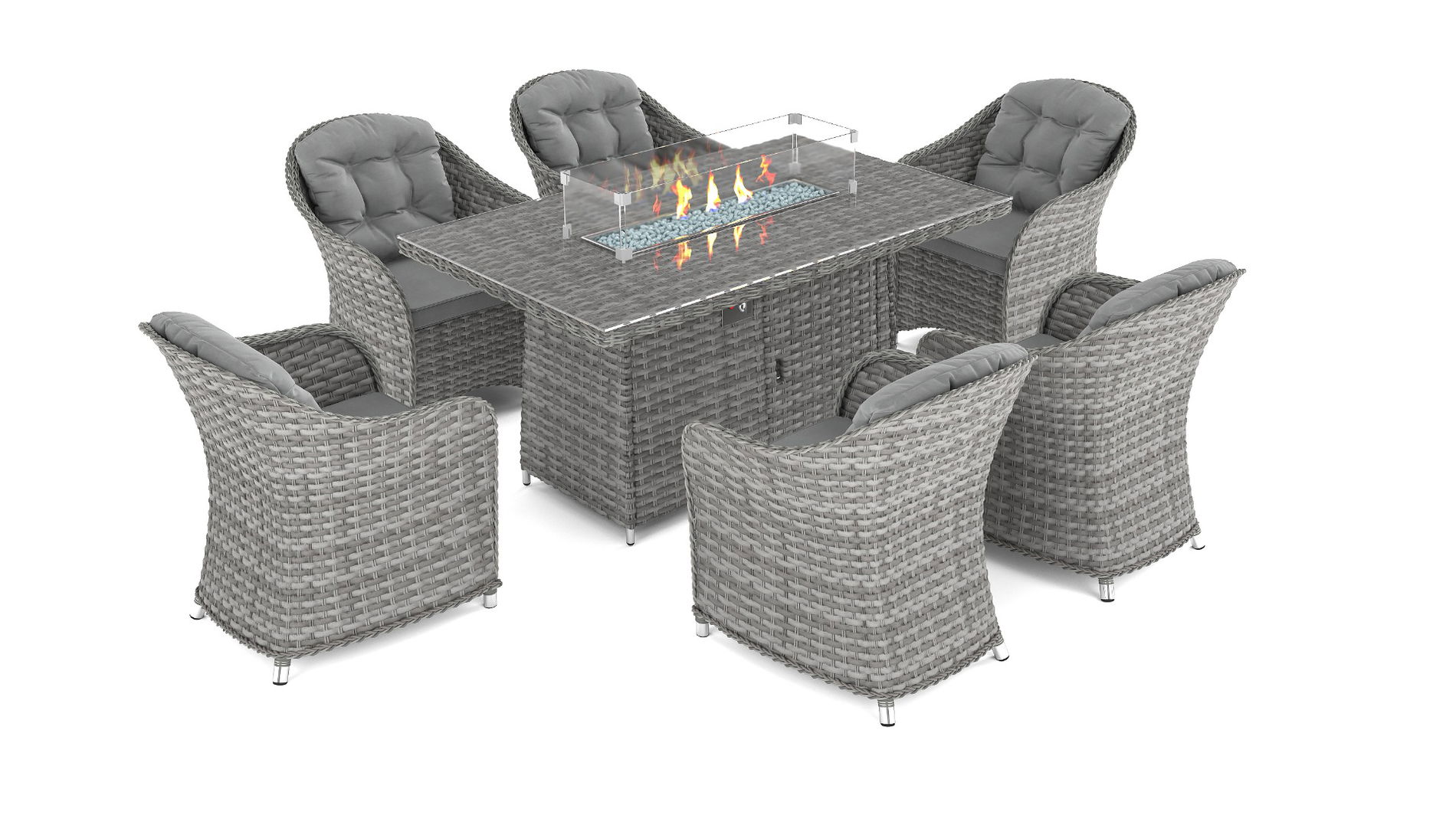 Velia L mit Feuertisch