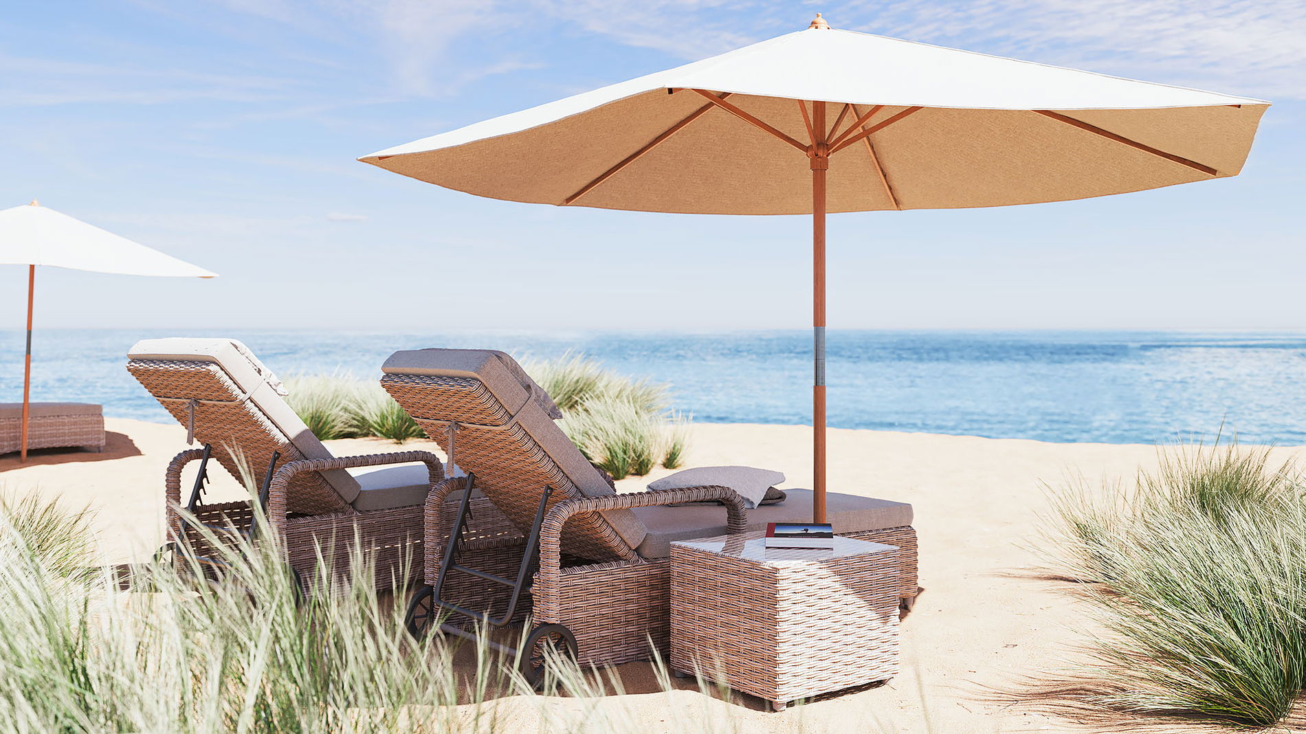 Sonnenschirm Dominica, ohne Schirmständer