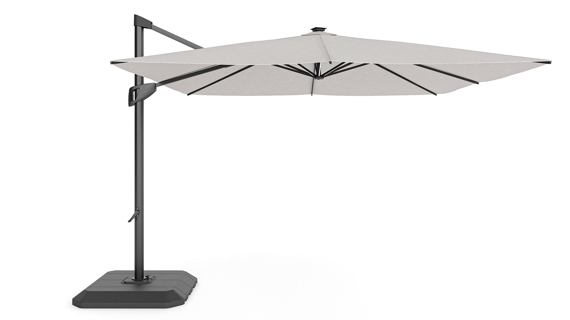 Louvre mit LED Beleuchtung