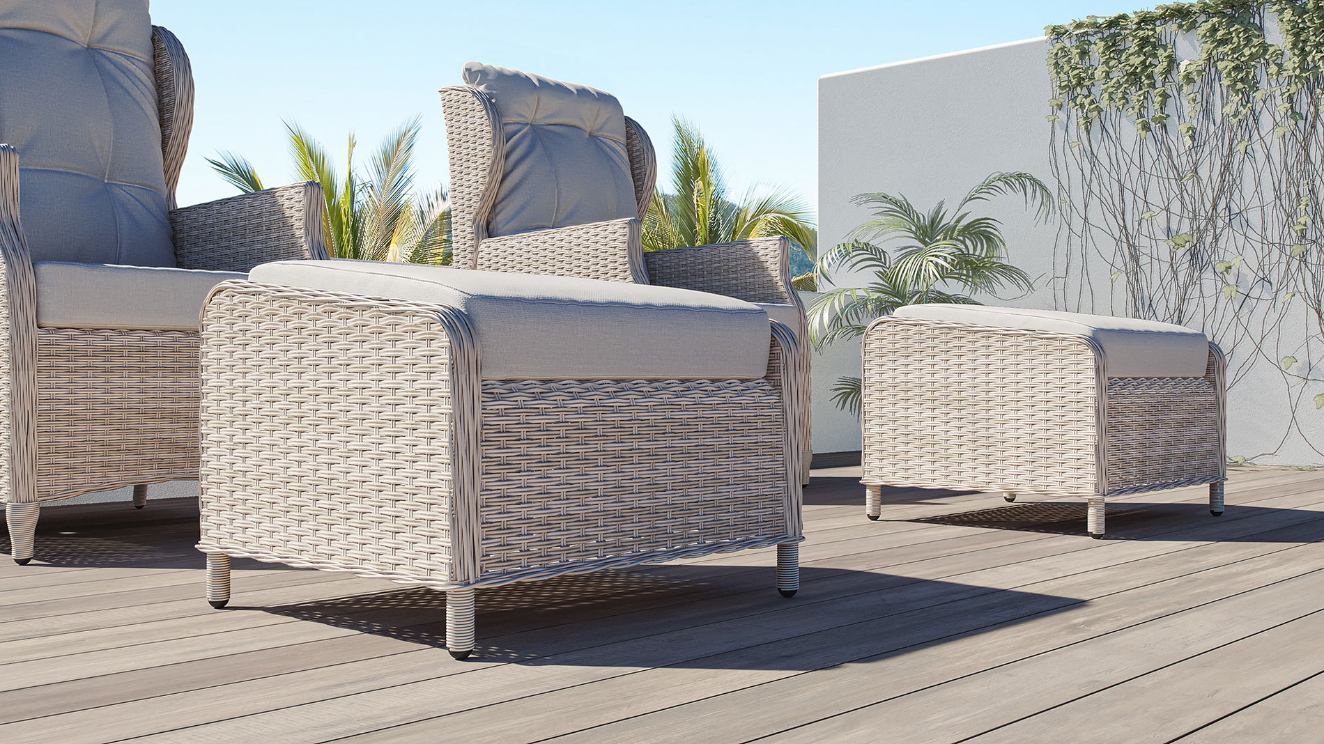 Barola Hocker 2er Set