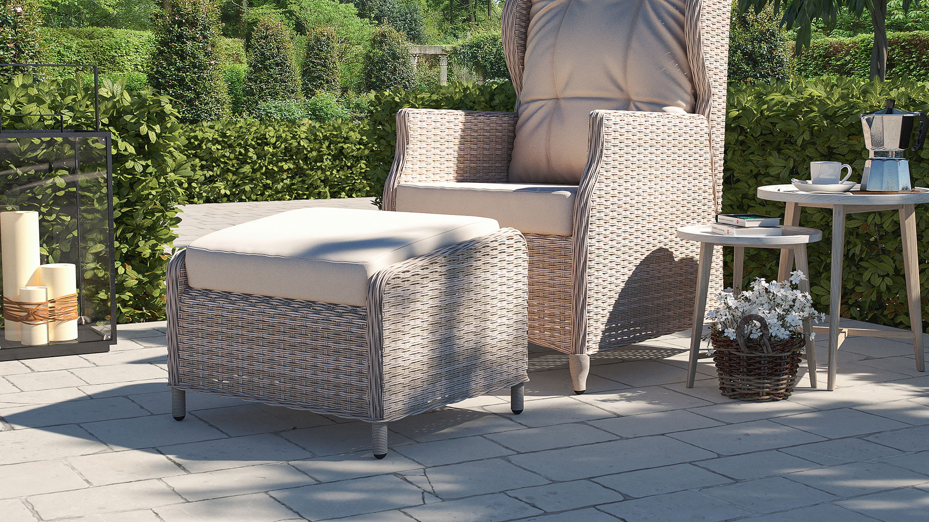 Barola Hocker 2er Set