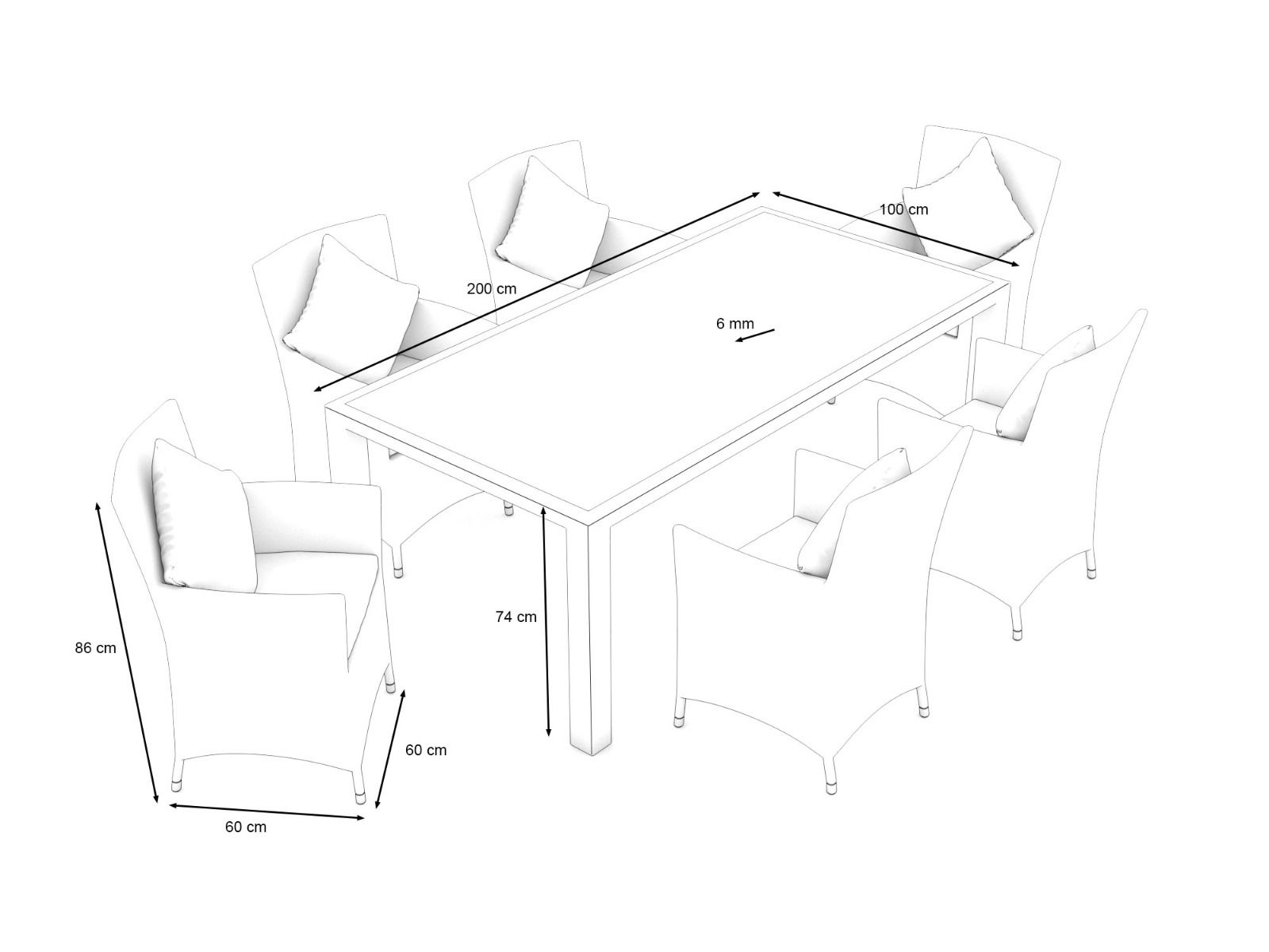 MARZATO DINING L
