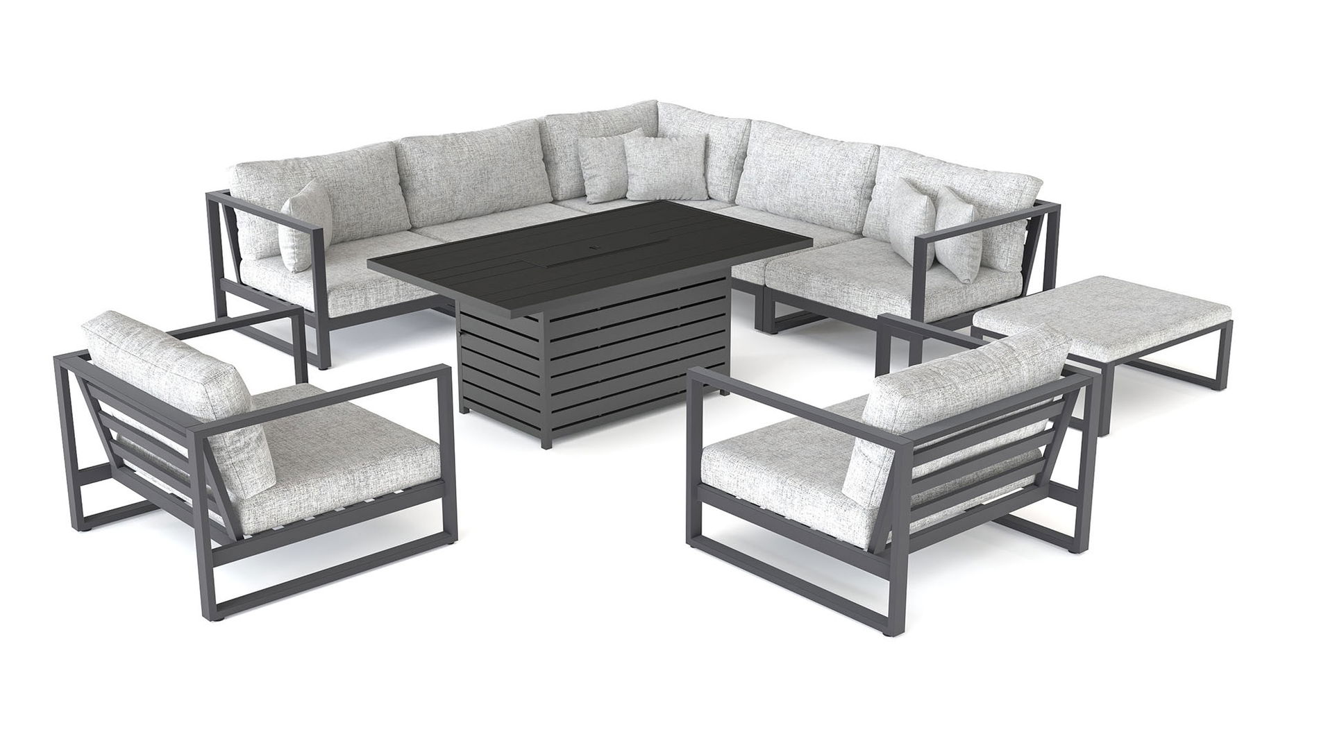 Matteo XL mit Feuertisch