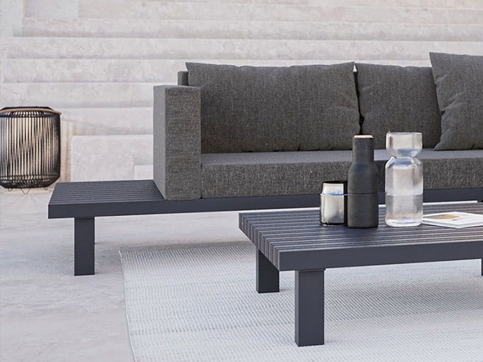 Aluminium Anthrazit Ambiente