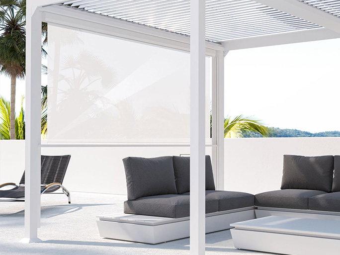 Textilene Weiss Detail