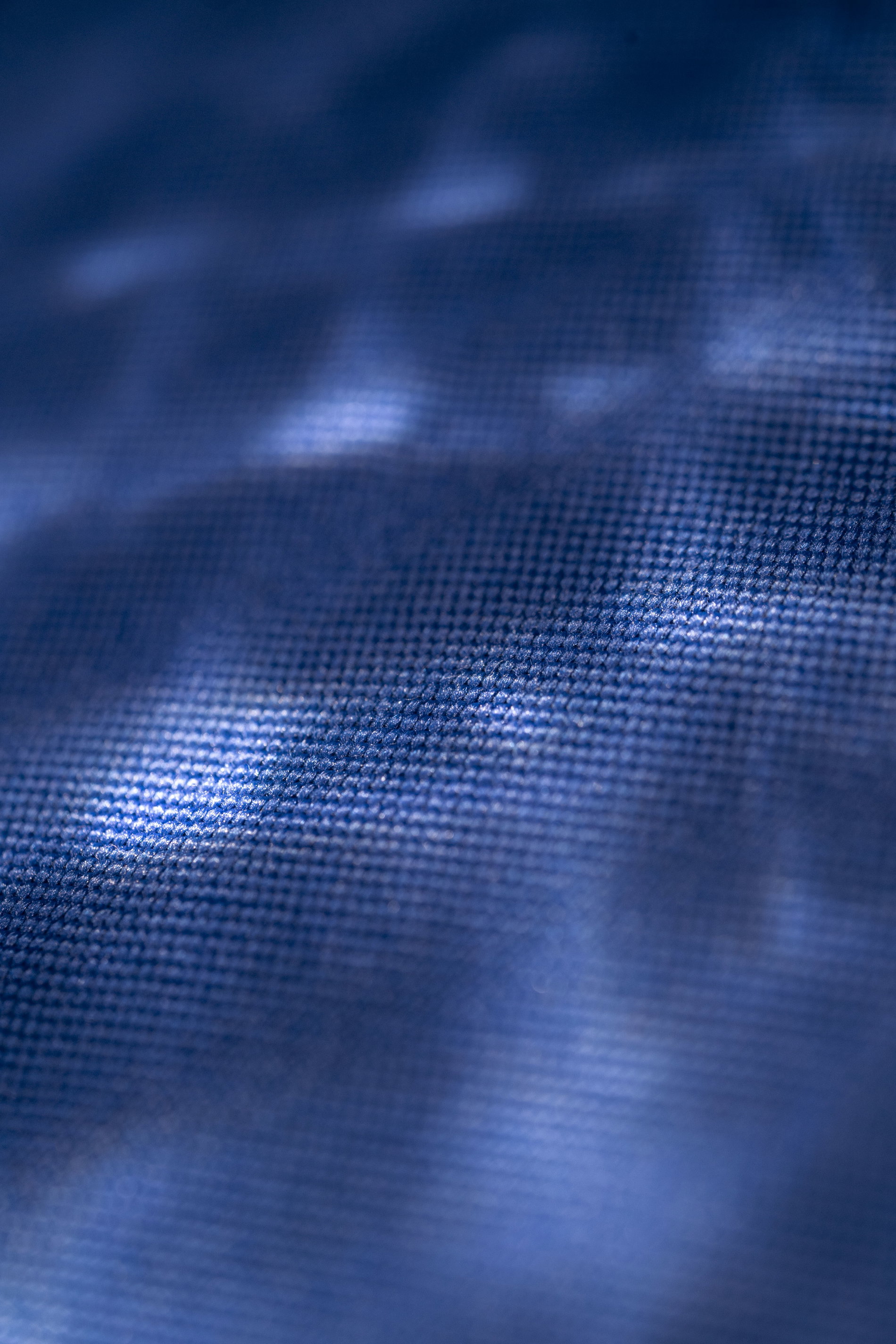 Bezugsstoff Blau Inszeniert