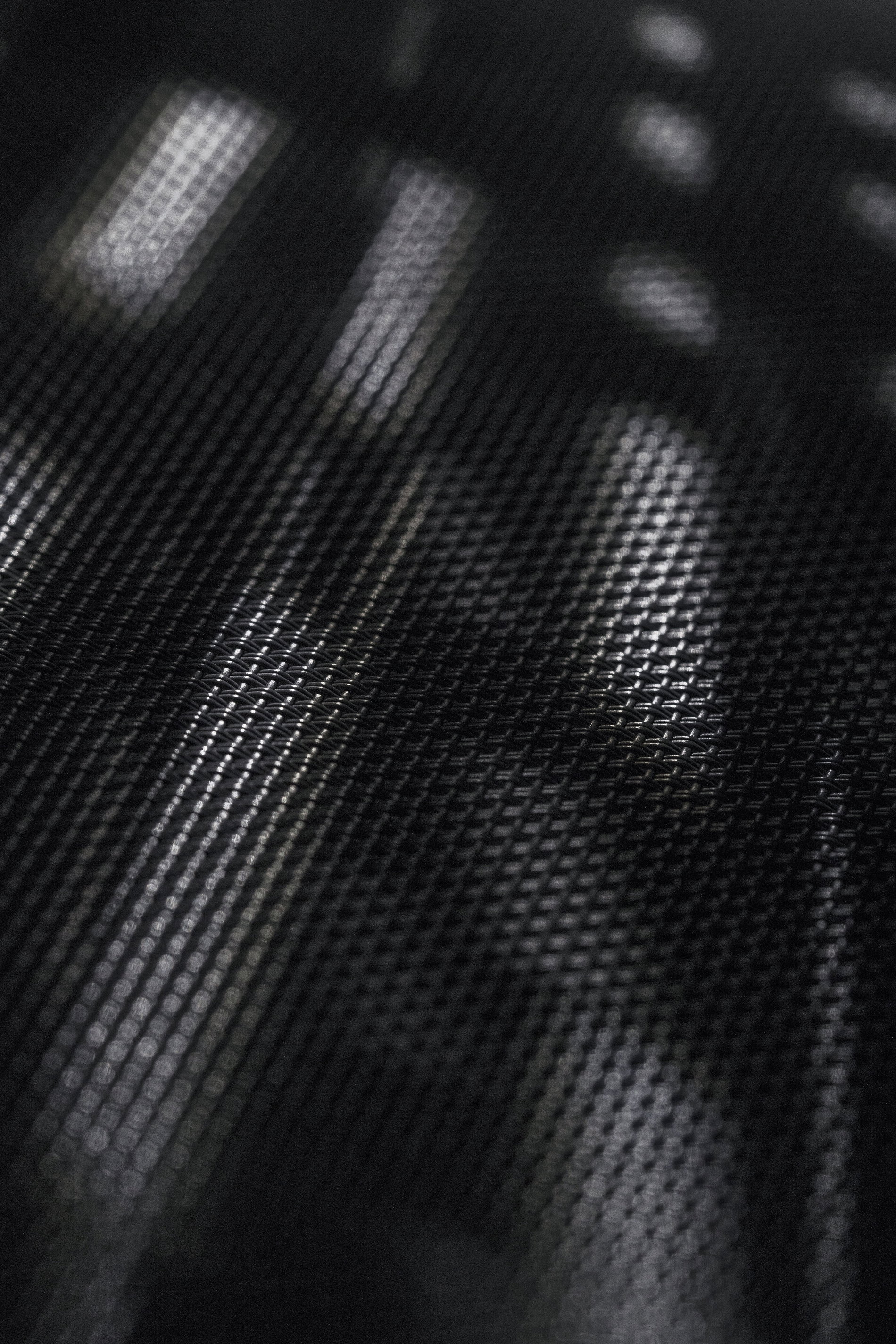 Textilene Schwarz Inszeniert