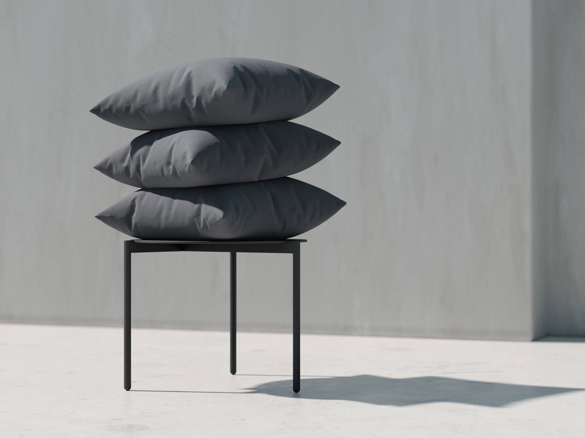 Bezugsstoff Grau Detail