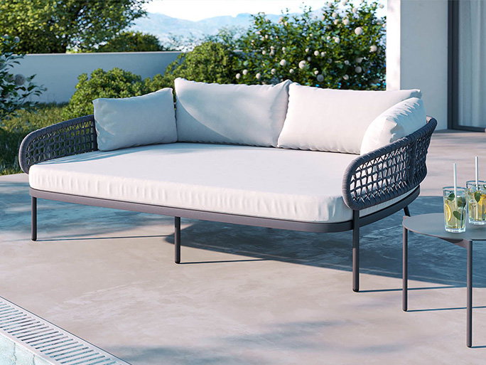 Rope Blaugrau Detail