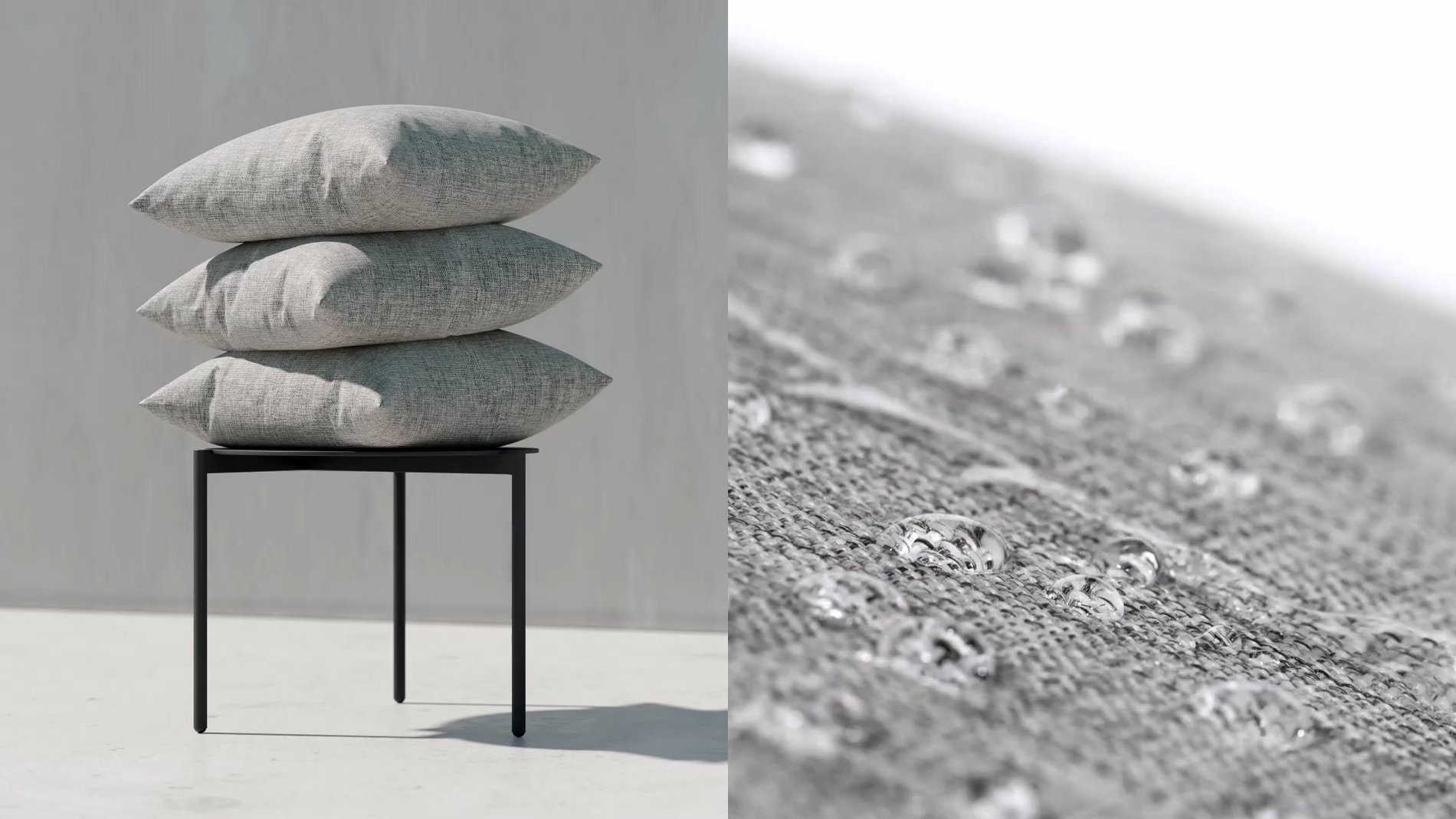 Grau Meliert Nahaufnahme