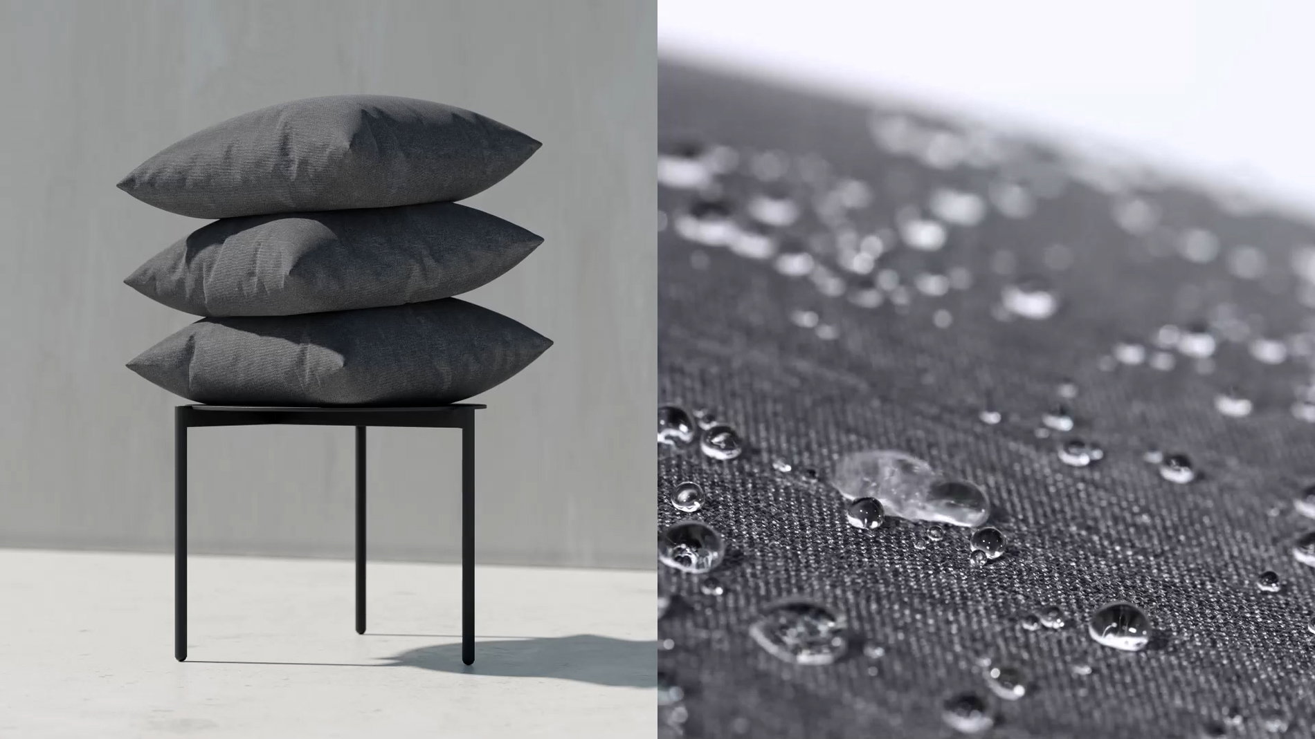 Bezugsstoff Rauchgrau Ansicht